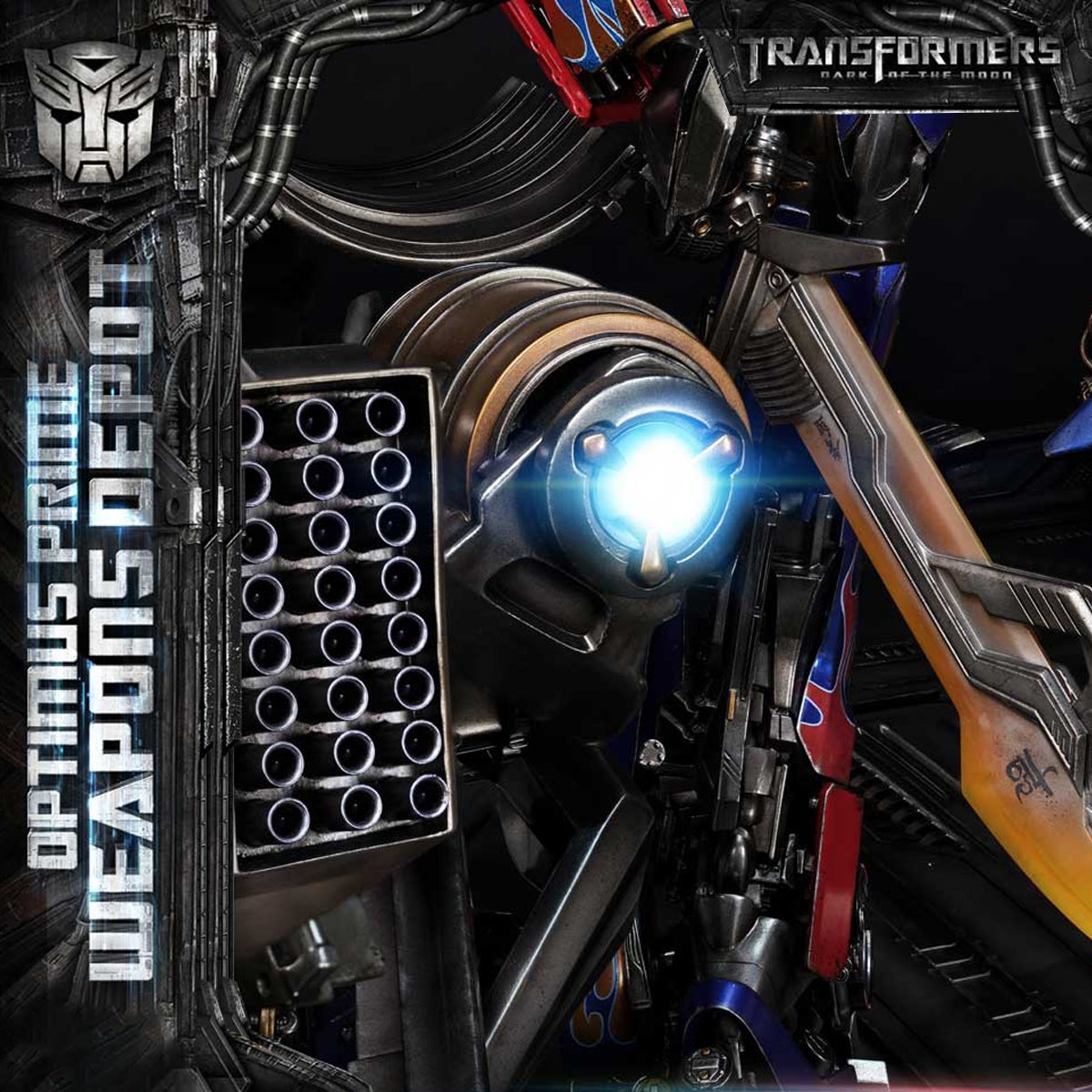 Museum Masterline Transformers: Dark of the Moon (Film) Optimus Prime Weapons Depot 