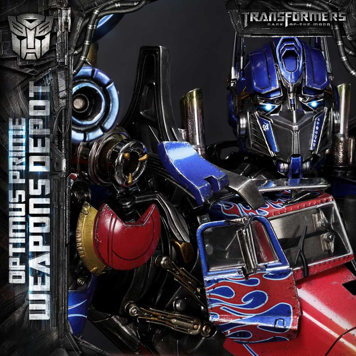Museum Masterline Transformers: Dark of the Moon (Film) Optimus Prime Weapons Depot 