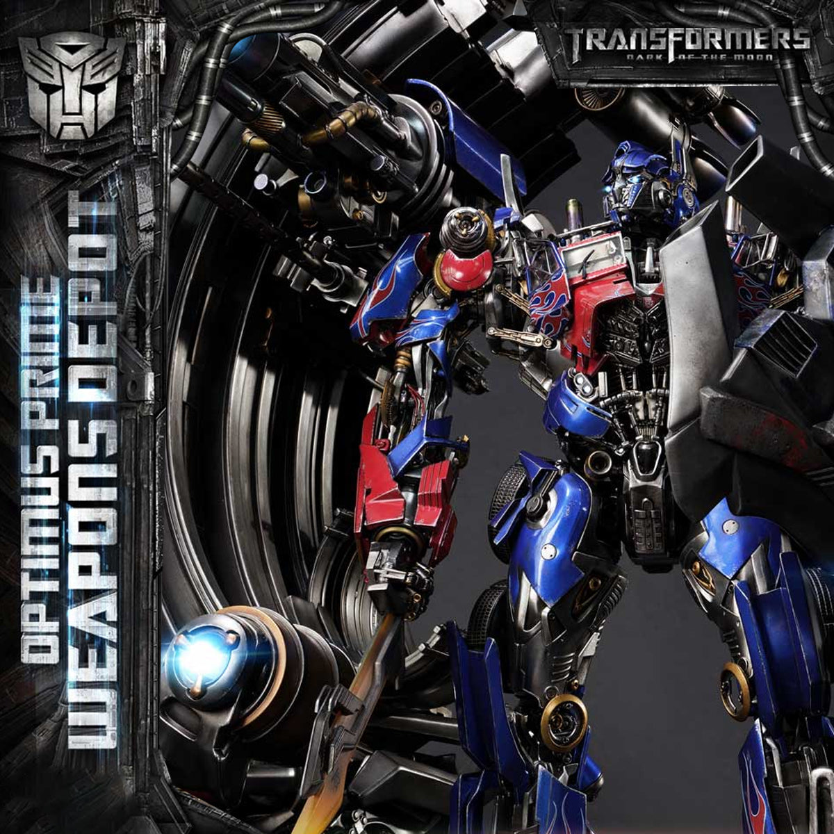 Museum Masterline Transformers: Dark of the Moon (Film) Optimus Prime Weapons Depot 