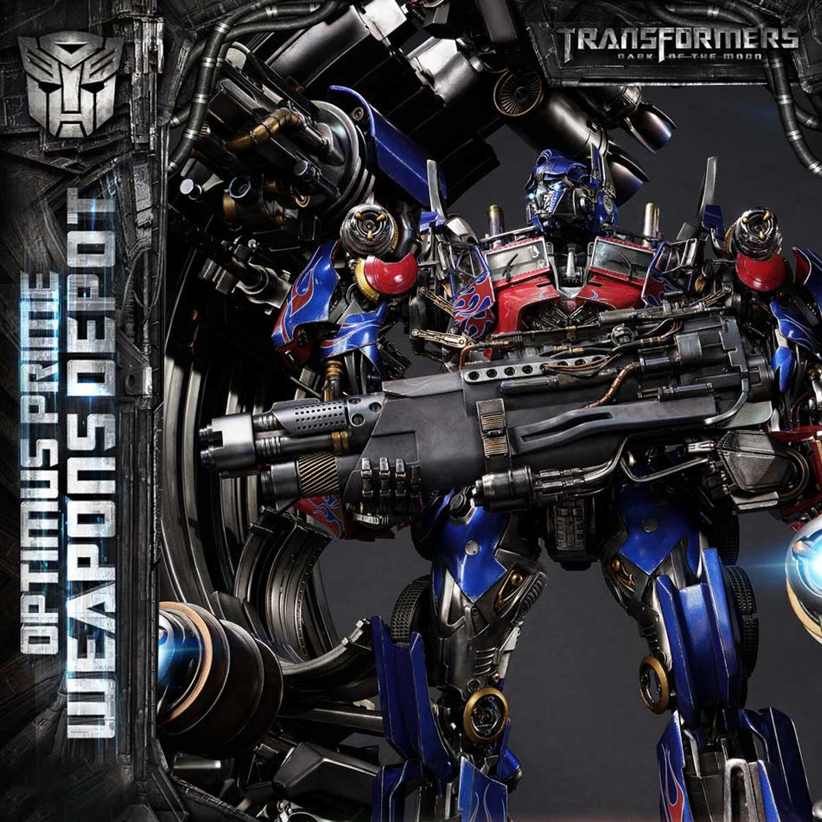 Museum Masterline Transformers: Dark of the Moon (Film) Optimus Prime Weapons Depot 