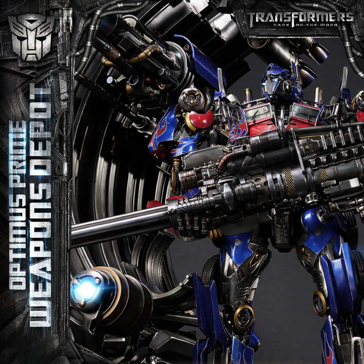 Museum Masterline Transformers: Dark of the Moon (Film) Optimus Prime Weapons Depot 