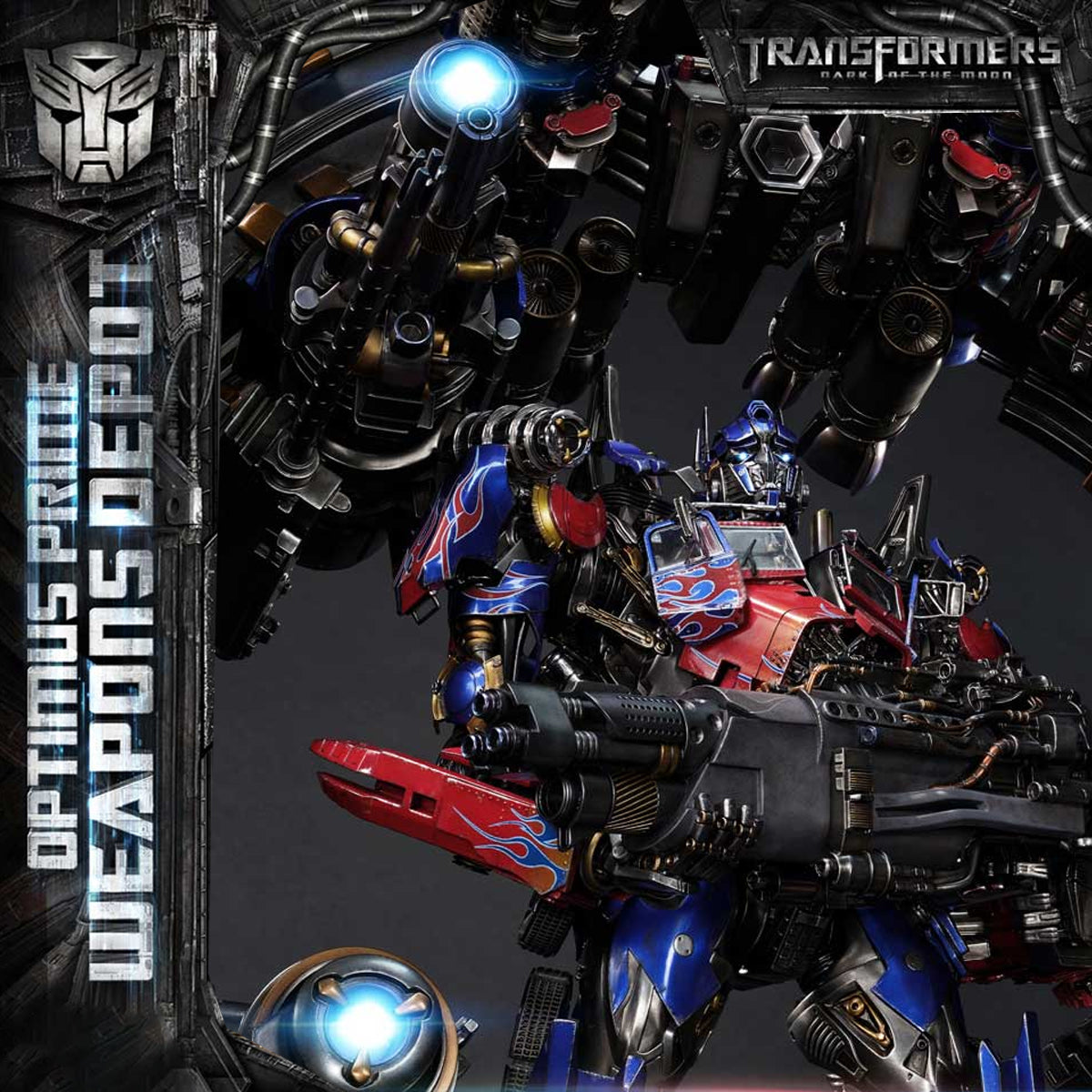 Museum Masterline Transformers: Dark of the Moon (Film) Optimus Prime Weapons Depot 