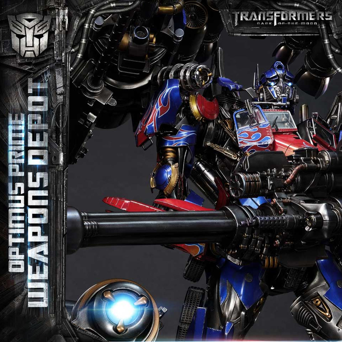 Museum Masterline Transformers: Dark of the Moon (Film) Optimus Prime Weapons Depot 