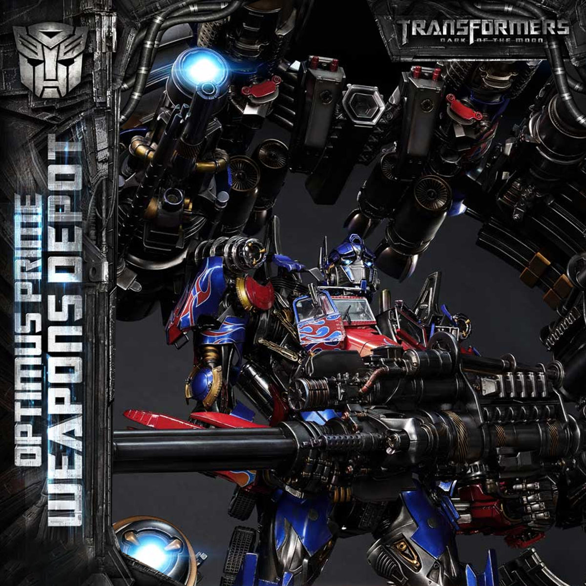 Museum Masterline Transformers: Dark of the Moon (Film) Optimus Prime Weapons Depot 