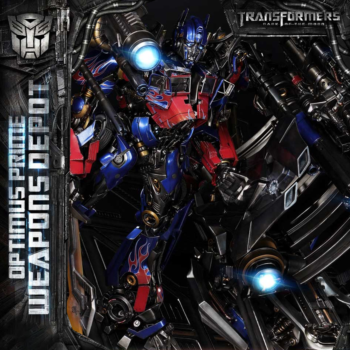 Museum Masterline Transformers: Dark of the Moon (Film) Optimus Prime Weapons Depot 