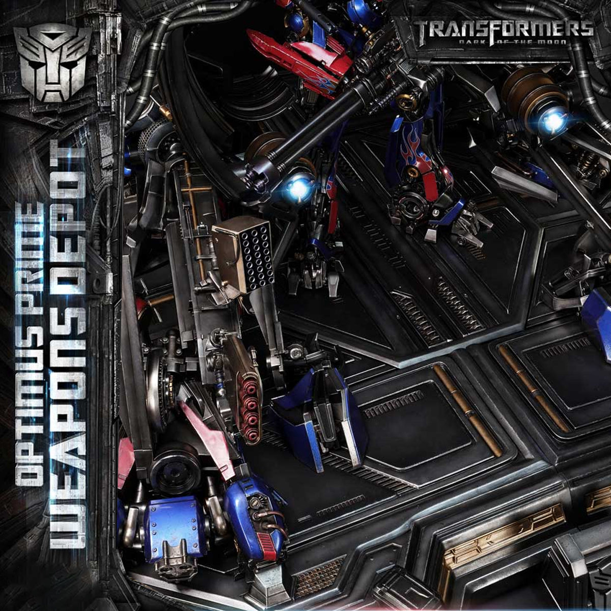 Museum Masterline Transformers: Dark of the Moon (Film) Optimus Prime Weapons Depot 