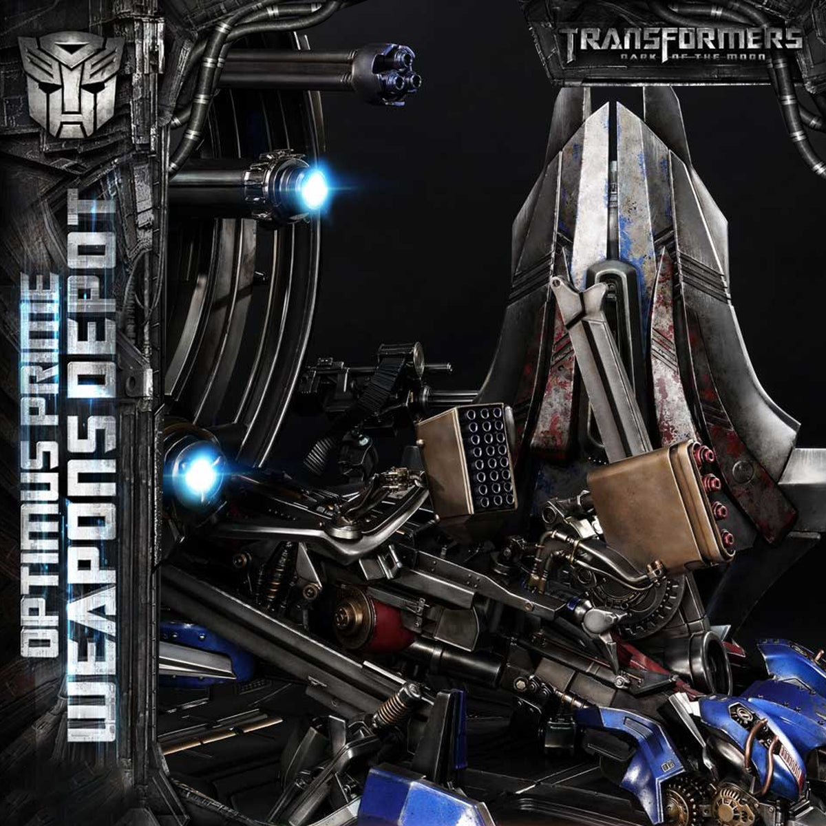 Museum Masterline Transformers: Dark of the Moon (Film) Optimus Prime Weapons Depot 