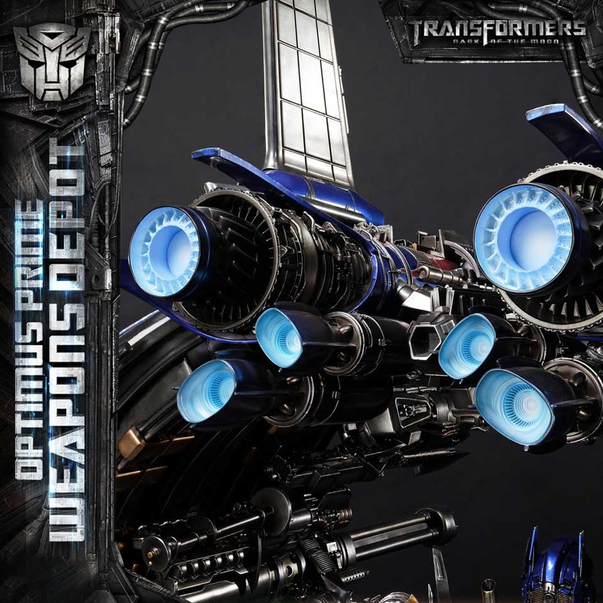 Museum Masterline Transformers: Dark of the Moon (Film) Optimus Prime Weapons Depot 