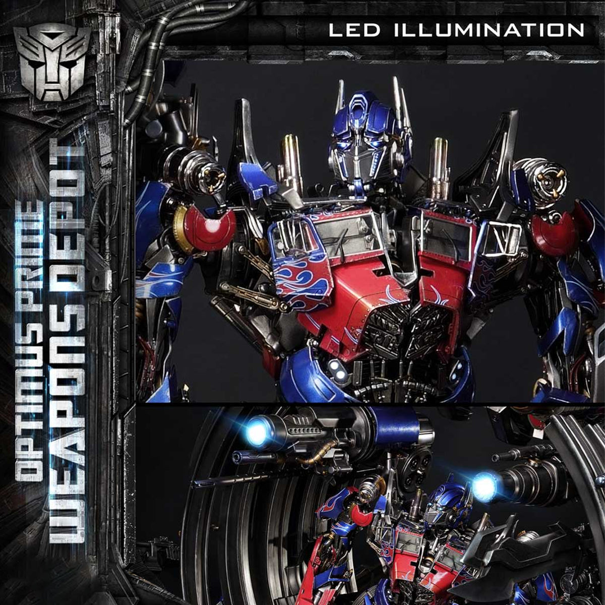 Museum Masterline Transformers: Dark of the Moon (Film) Optimus Prime Weapons Depot 