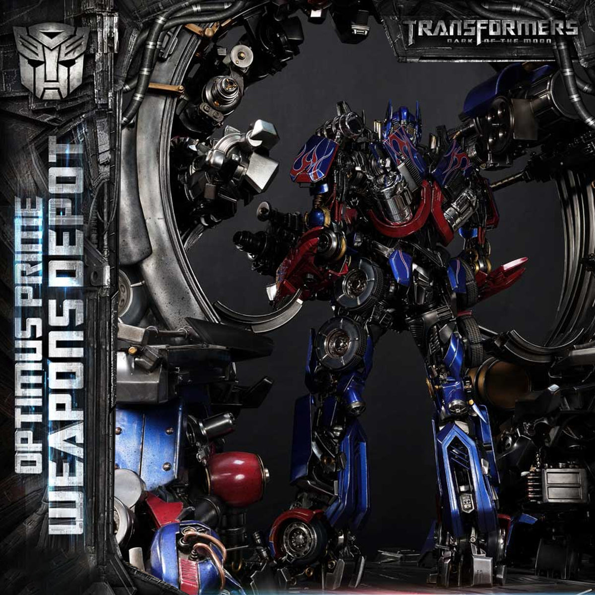 Museum Masterline Transformers: Dark of the Moon (Film) Optimus Prime Weapons Depot 