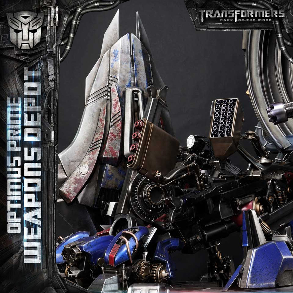 Museum Masterline Transformers: Dark of the Moon (Film) Optimus Prime Weapons Depot 