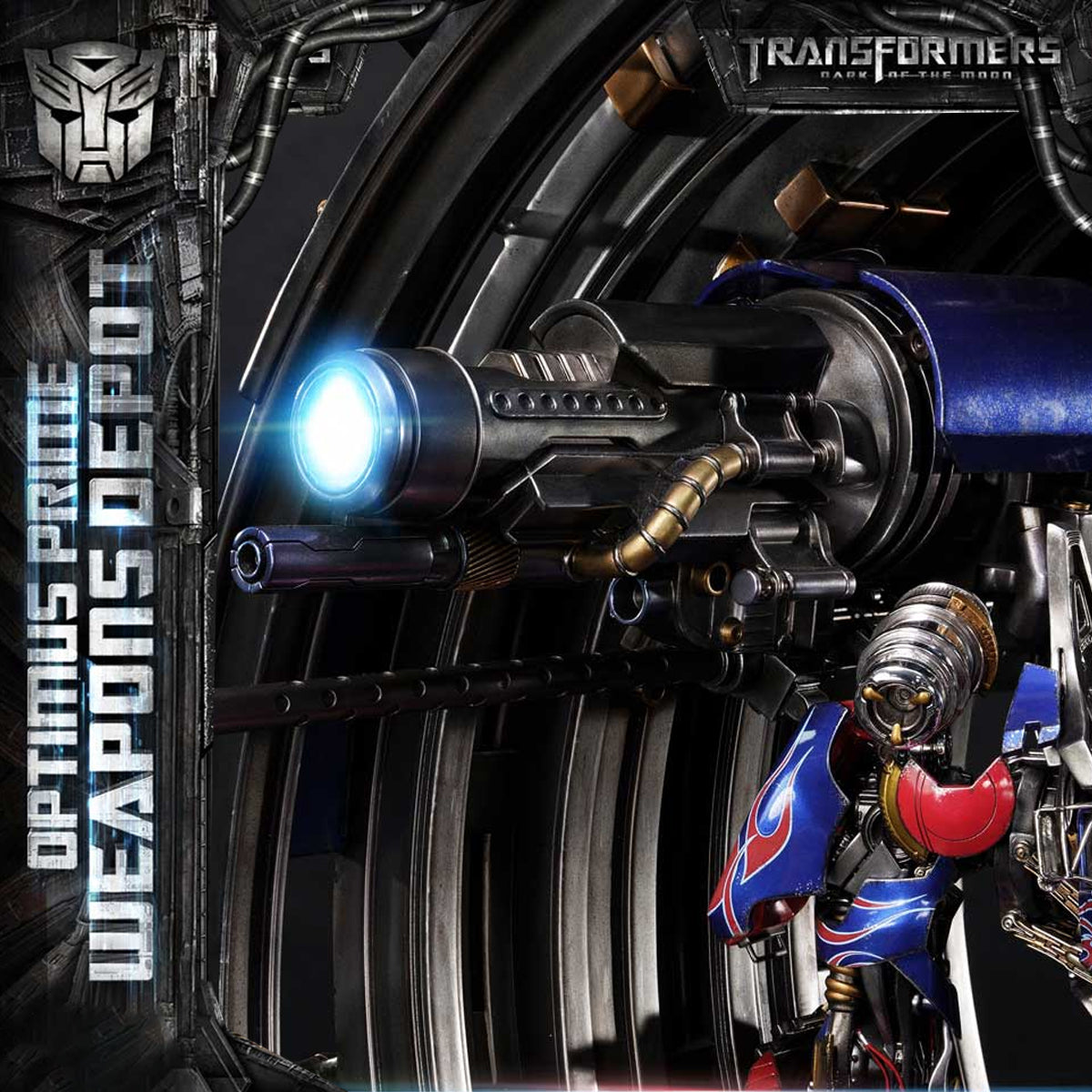 Museum Masterline Transformers: Dark of the Moon (Film) Optimus Prime Weapons Depot 
