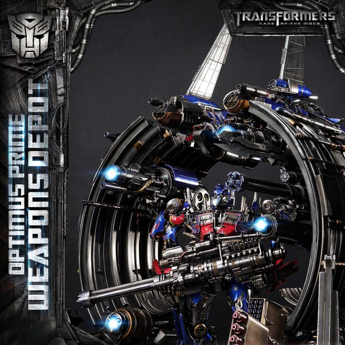Museum Masterline Transformers: Dark of the Moon (Film) Optimus Prime Weapons Depot 