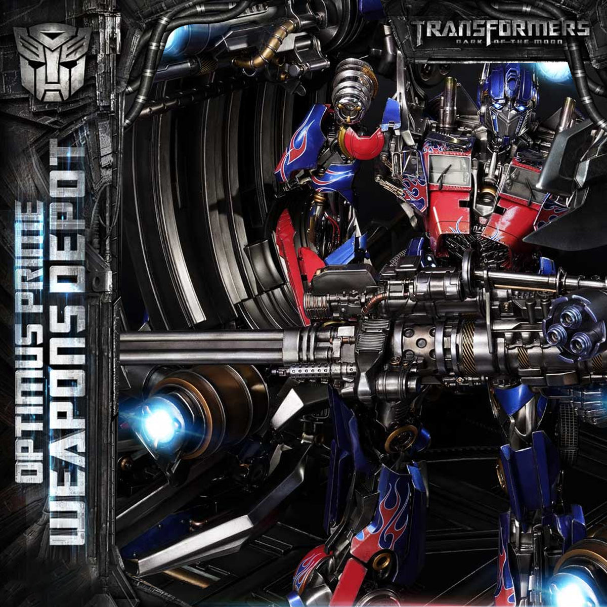 Museum Masterline Transformers: Dark of the Moon (Film) Optimus Prime Weapons Depot 