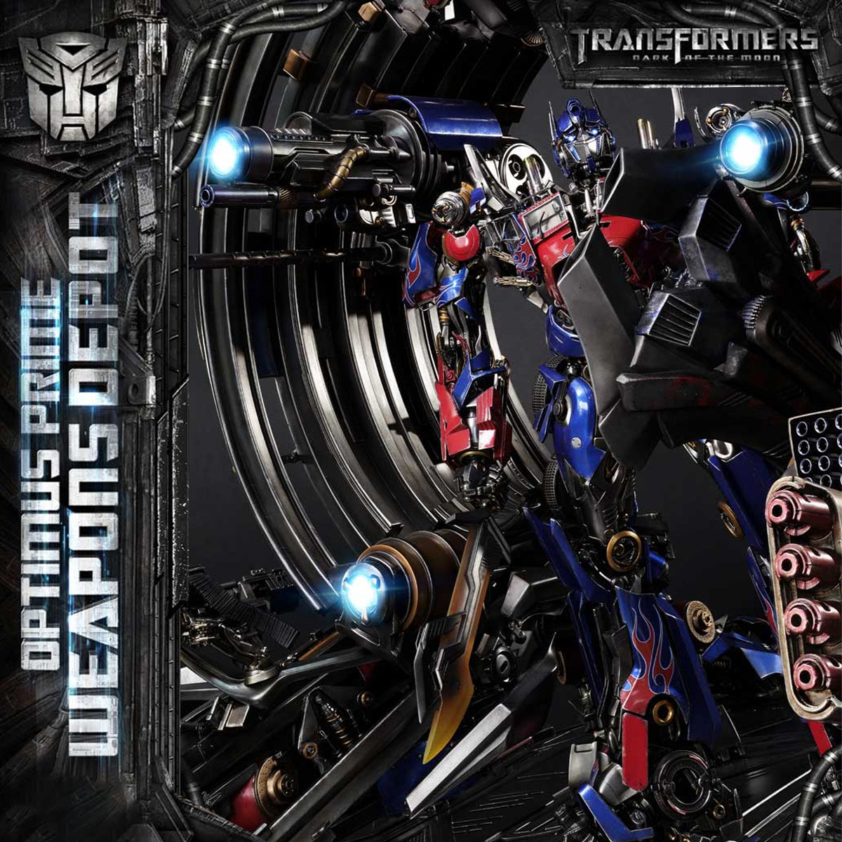 Museum Masterline Transformers: Dark of the Moon (Film) Optimus Prime Weapons Depot 