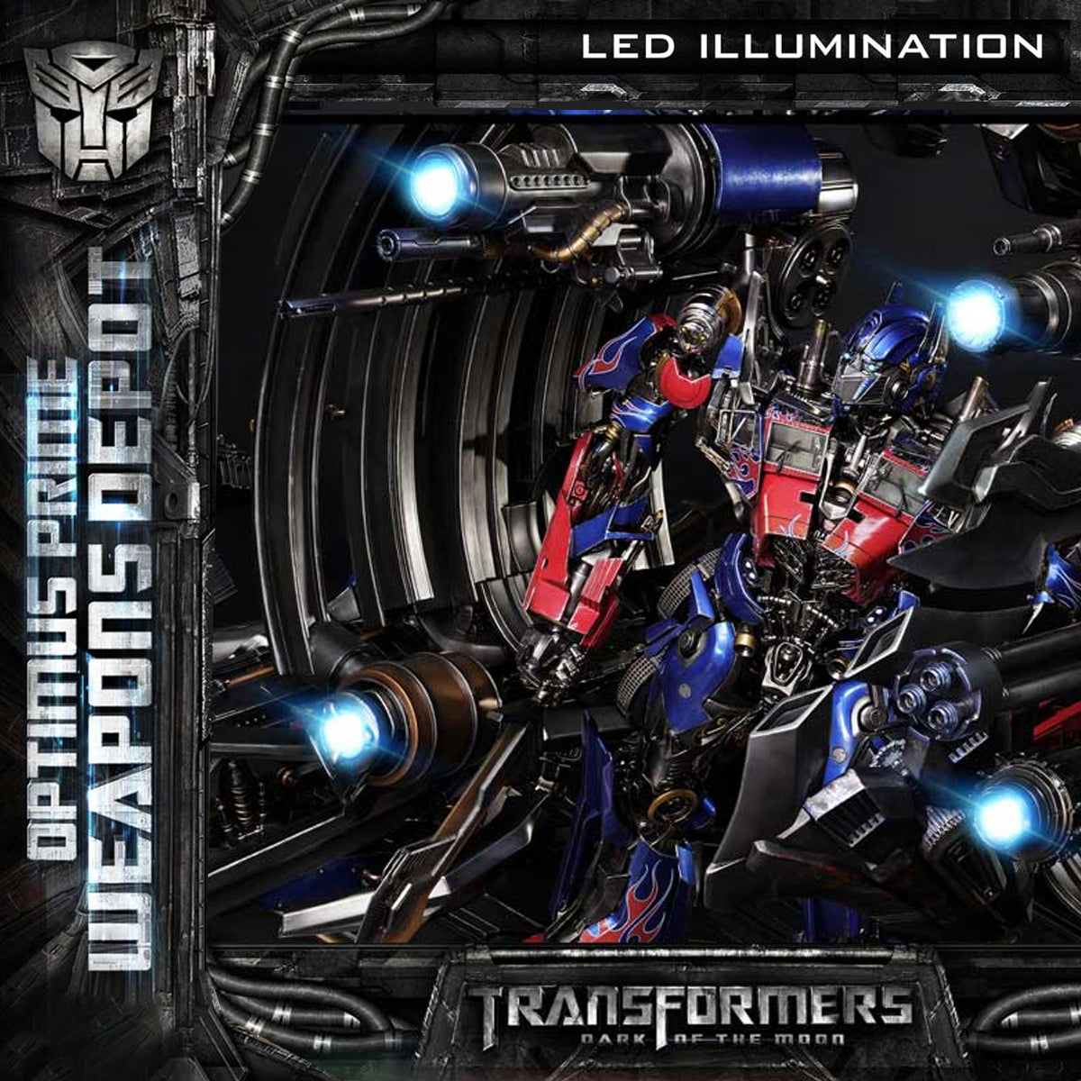 Museum Masterline Transformers: Dark of the Moon (Film) Optimus Prime Weapons Depot 