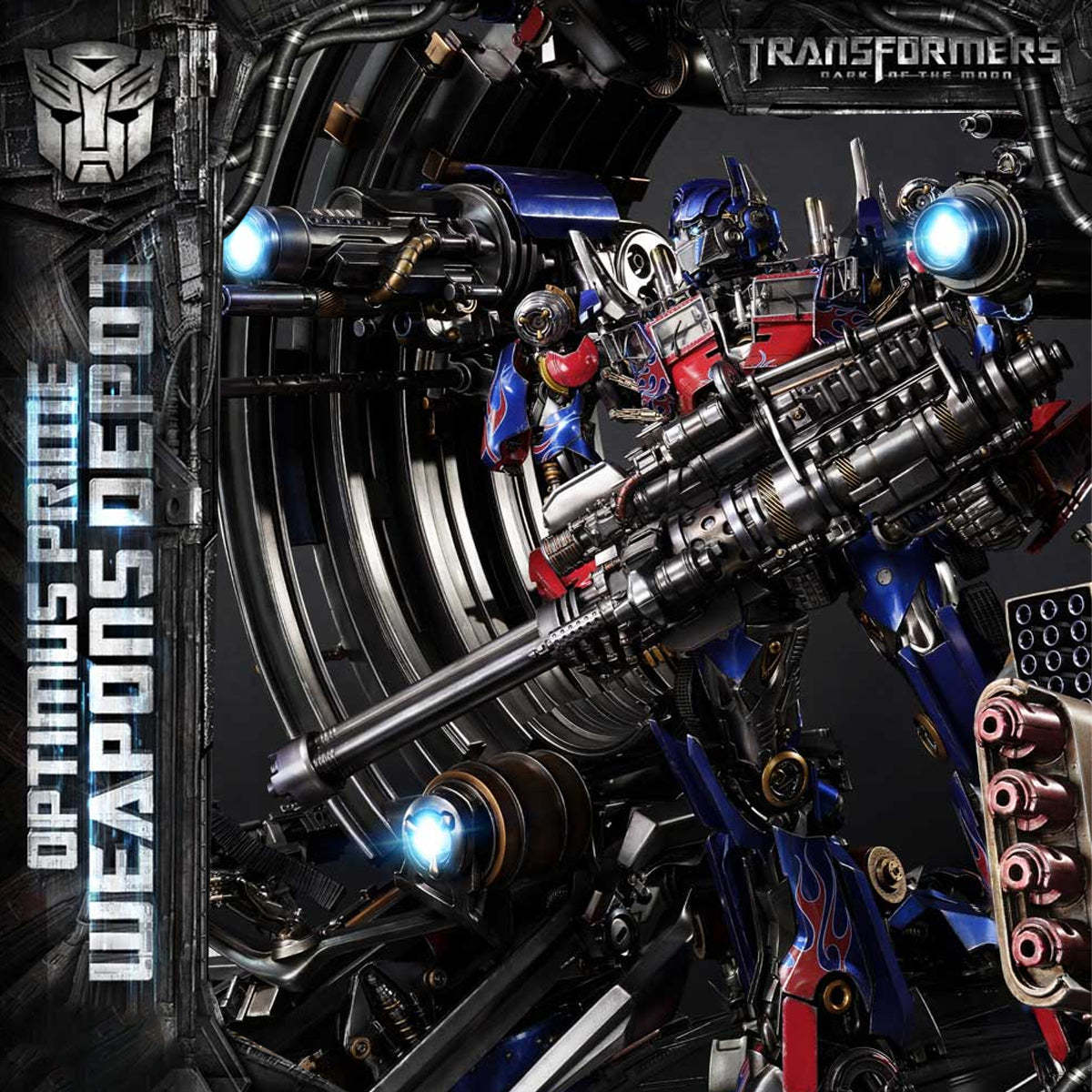 Museum Masterline Transformers: Dark of the Moon (Film) Optimus Prime Weapons Depot 