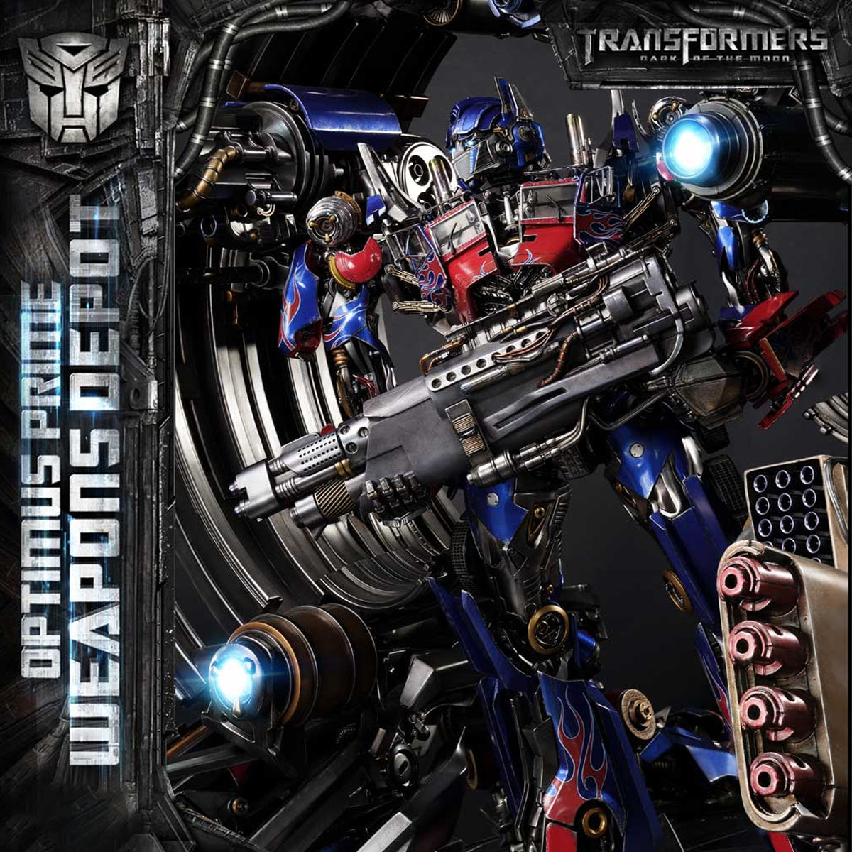 Museum Masterline Transformers: Dark of the Moon (Film) Optimus Prime Weapons Depot 