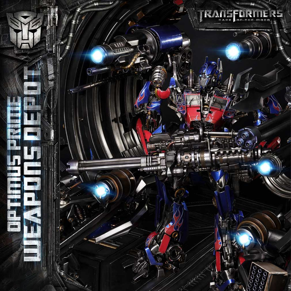 Museum Masterline Transformers: Dark of the Moon (Film) Optimus Prime Weapons Depot 