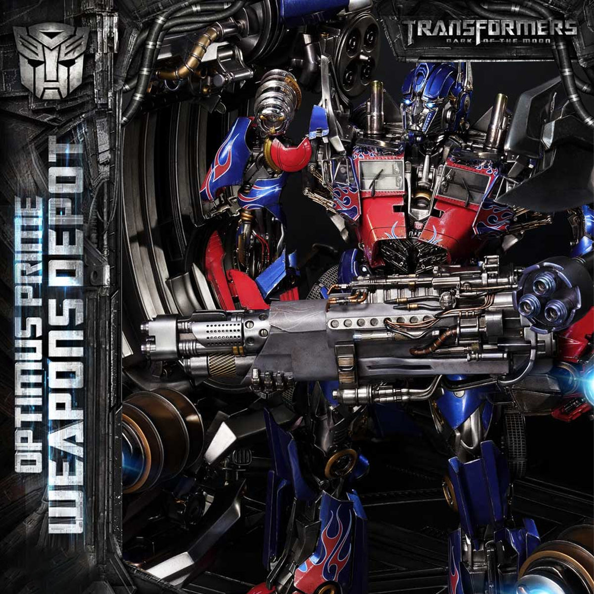 Museum Masterline Transformers: Dark of the Moon (Film) Optimus Prime Weapons Depot 