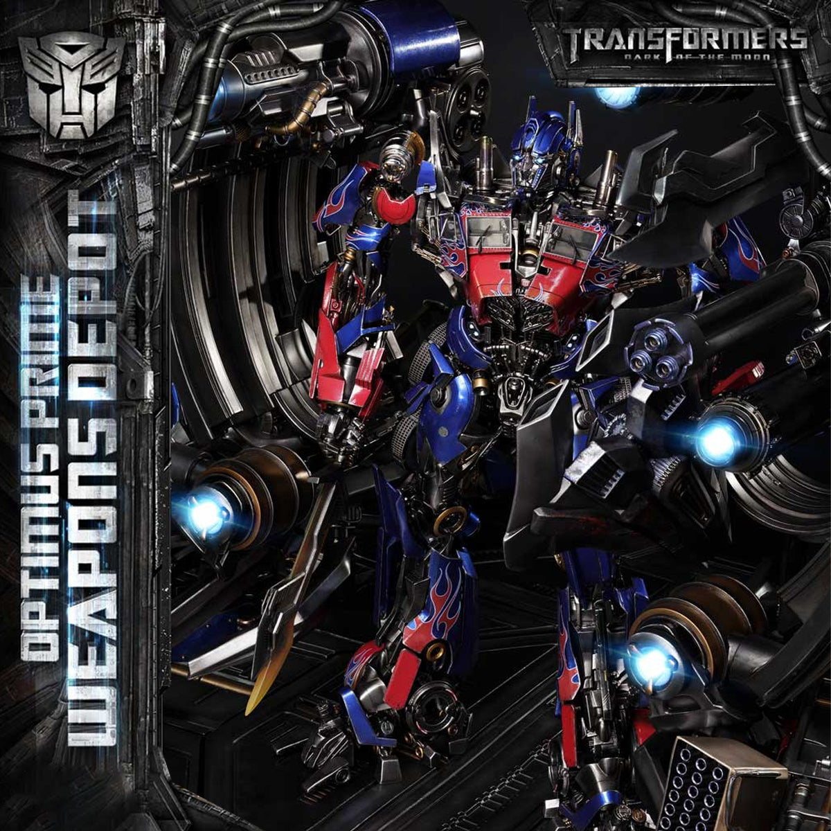 Museum Masterline Transformers: Dark of the Moon (Film) Optimus Prime Weapons Depot 