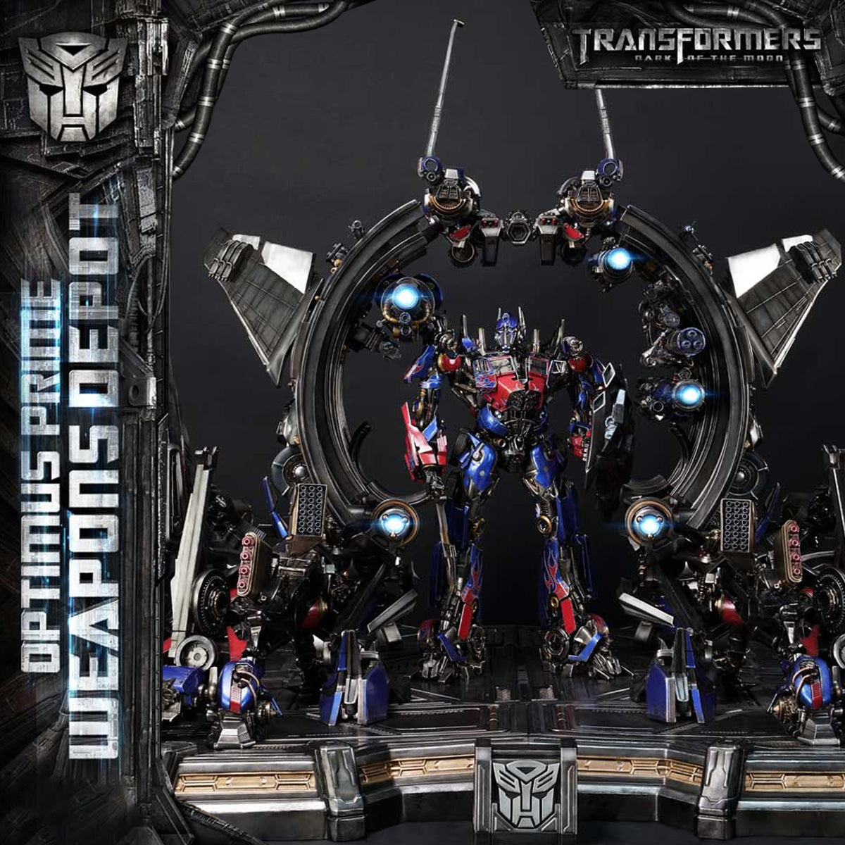 Museum Masterline Transformers: Dark of the Moon (Film) Optimus Prime Weapons Depot 