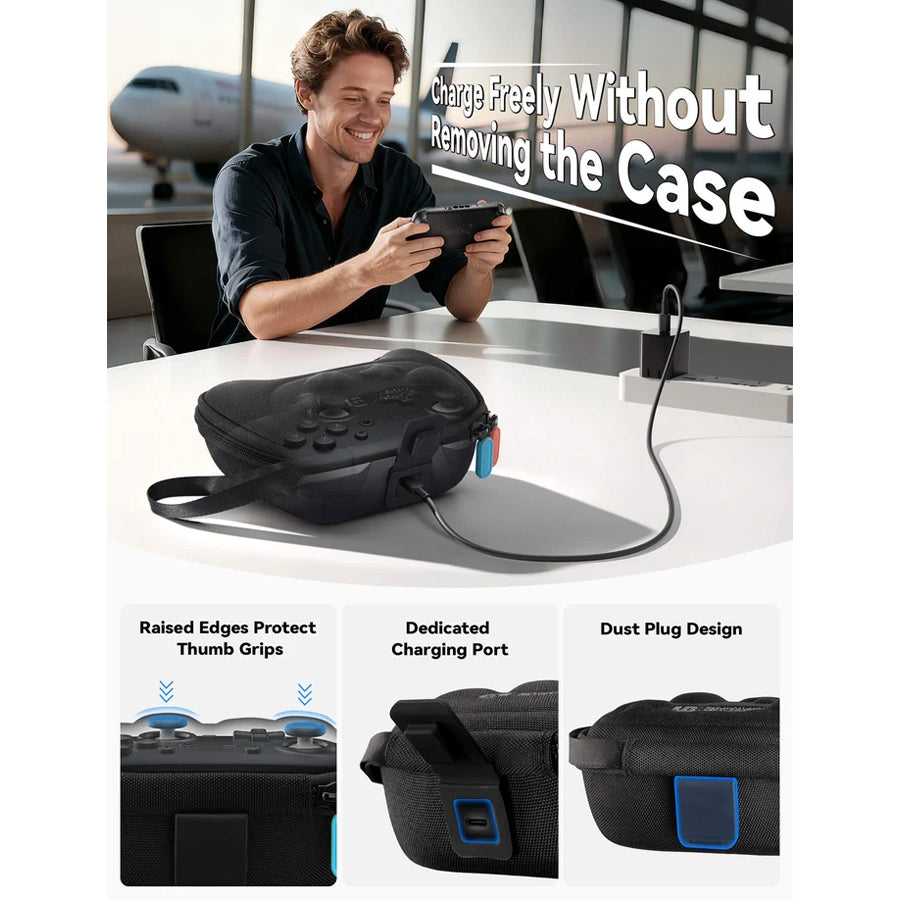 JSAUX ProFit Controller Case & Joystick Cap for Nintendo Switch Pro / Nintendo Switch 2