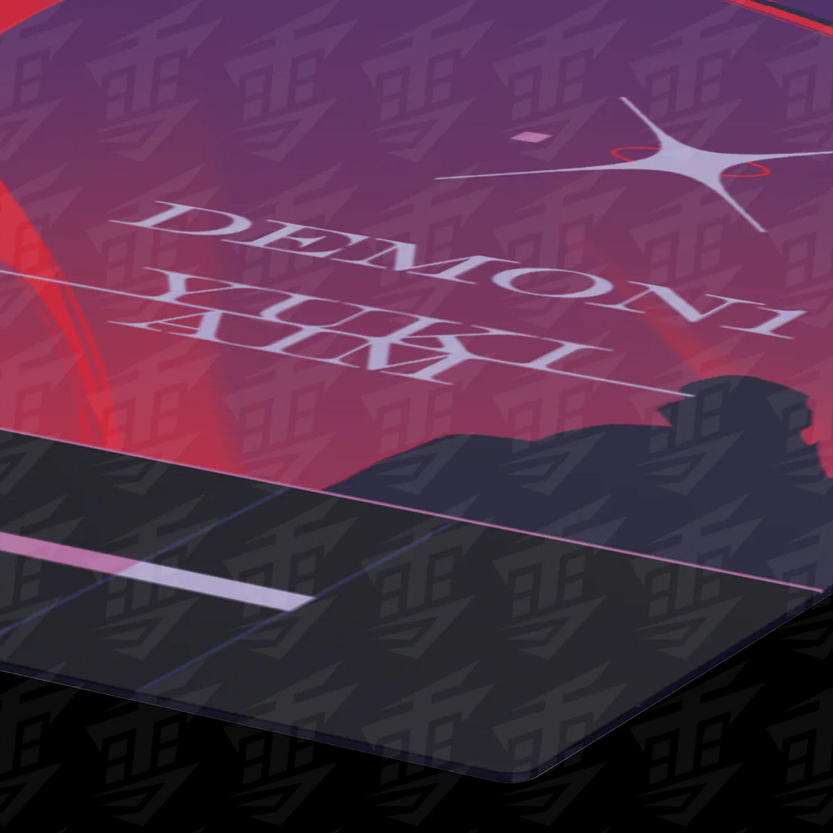 Yuki Aim x Demon1 Glass Mousepad (490x420x2.8mm)