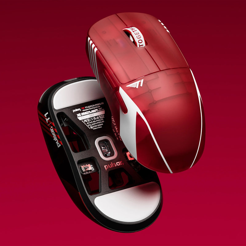 Pulsar X2 Crazylight T1 Edition 8K Polling Rate eSports Gaming Mouse