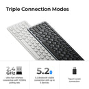 Keychron B5 Pro Ultra-Slim Lightweight Full-Size Wireless Keyboard (Space Gray) (B5P-K1)
