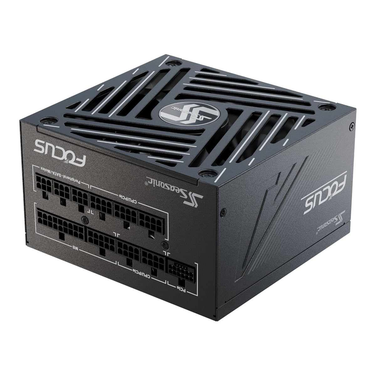 Seasonic Focus GX-1000 ATX 3 1000W 80+ Gold ATX 3.1 & PCIe Gen 5 Fully Modular Power Supply (Black) (SRP-FGX102-A5A32SF)