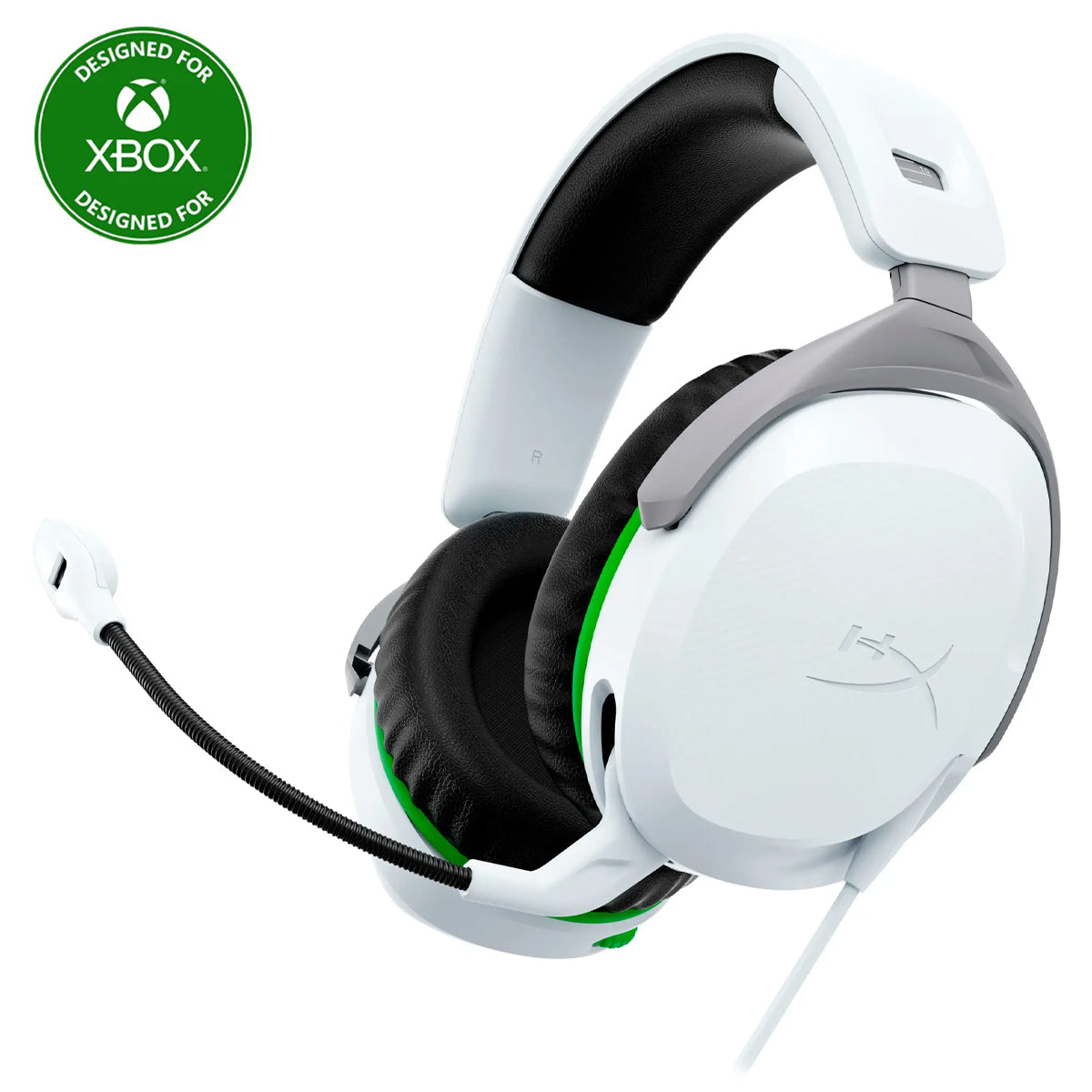 HyperX CloudX Stinger II Wired Headset for Xbox (White) (75X28AA)