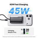 Sharge Flow 3 Power Bank 10000mAH 45W with Built-in USB-C Cable