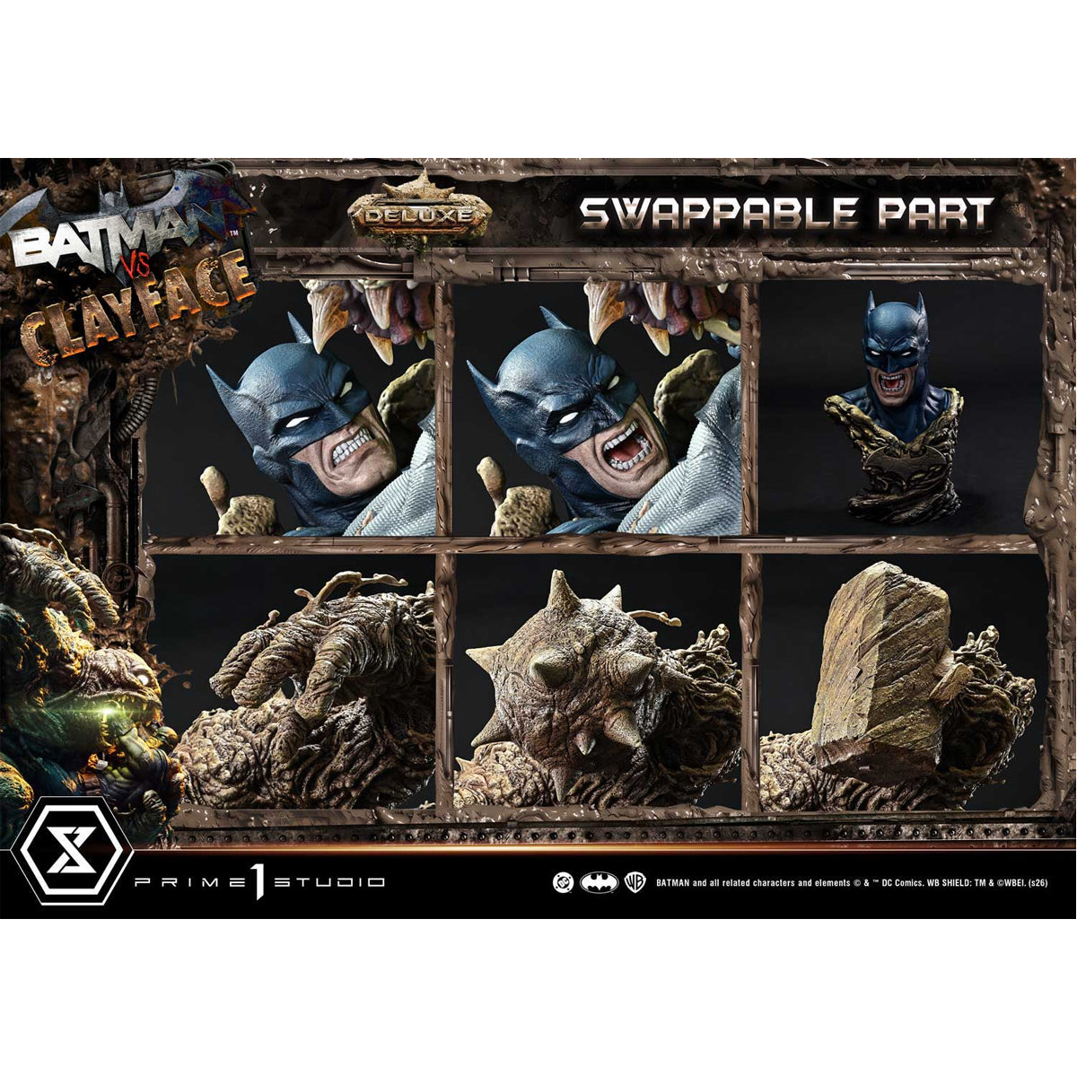 Ultimate Premium Masterline Batman (Comics) Batman Vs Clayface Deluxe Version (UPMDC-16DX)