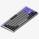 NuPhy Air75 HE Low-Profile Magnetic Jade Switch 84-Key Wired Gaming Keyboard (Space Silver)