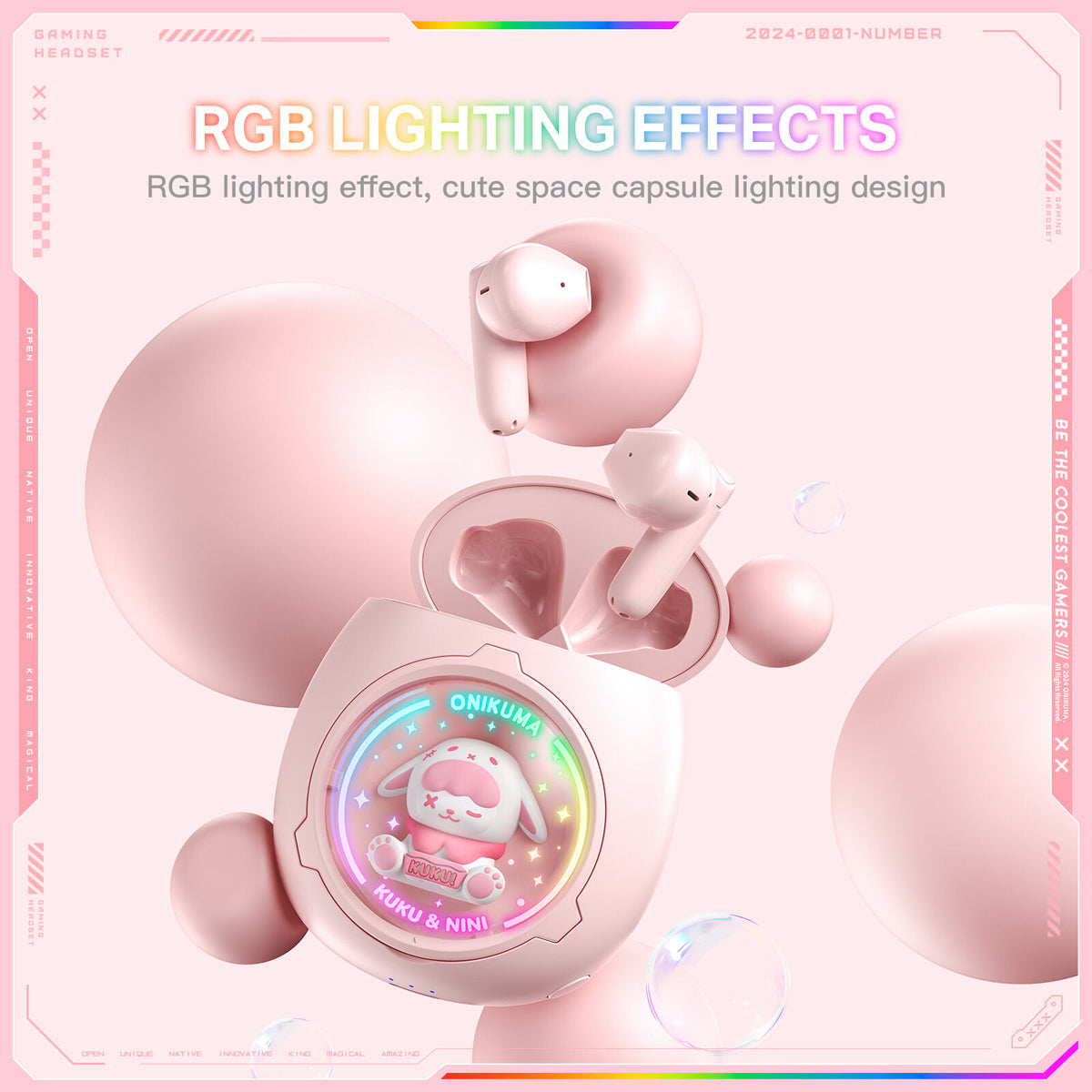 Onikuma T302 Wireless Earphones