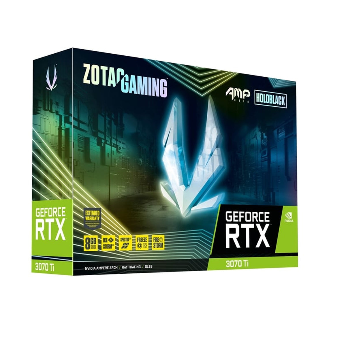 Zotac Gaming GeForce RTX 3070 Ti AMP Holo 8GB GDDR6X Graphics Card (ZT-A30710F-10P)