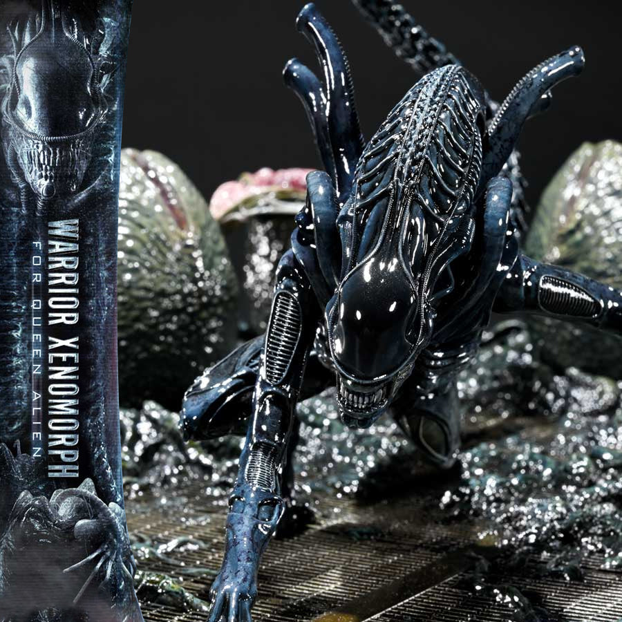 Ultimate Diorama Masterline Aliens (Film) Warrior Xenomorph for Queen Alien