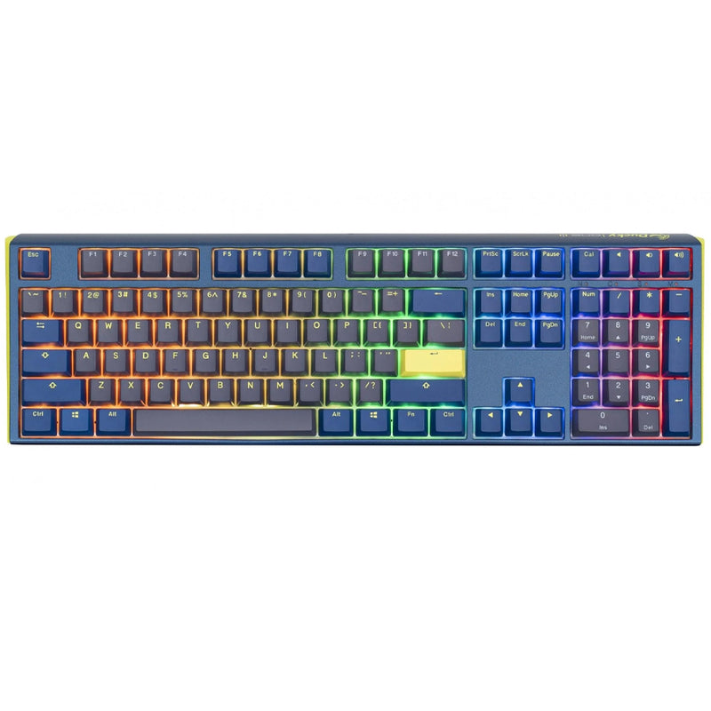 DUCKY ONE 3 Daybreak Full-Size Hotswap RGB Double Shot PBT Mechanical Keyboard (Cherry RGB Brown)