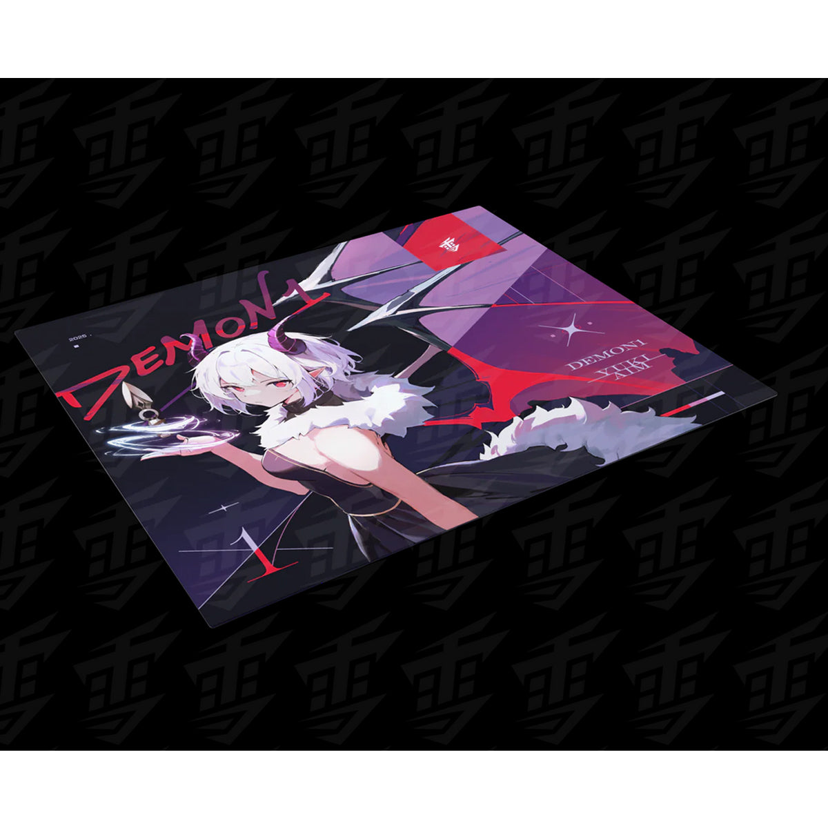 Yuki Aim x Demon1 Glass Mousepad (490x420x2.8mm)