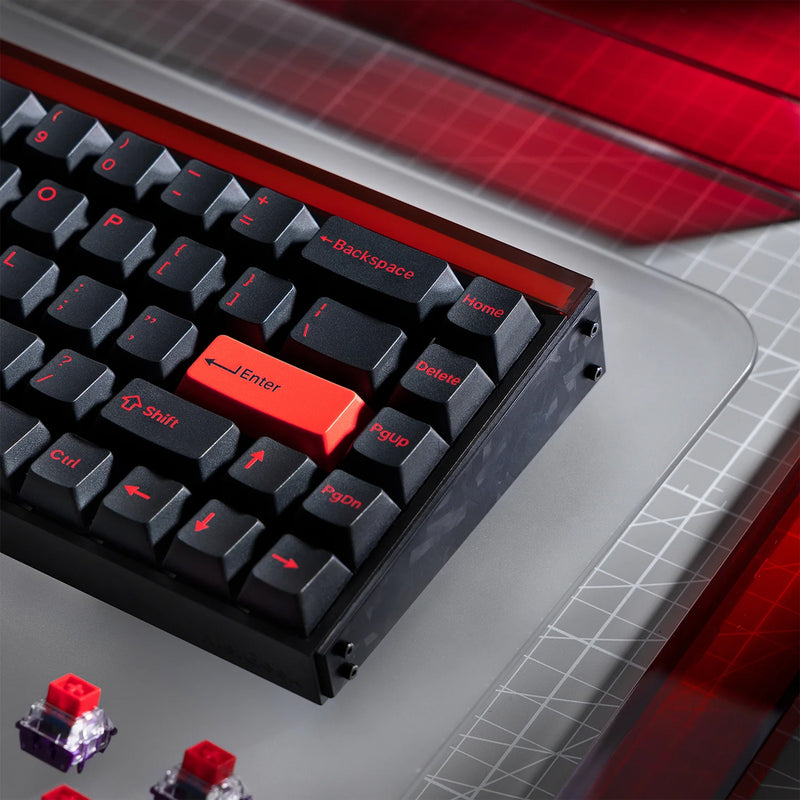 MelGeek MADE68 Ultra DIY Aluminum Alloy Case Magnetic Gaming Keyboard