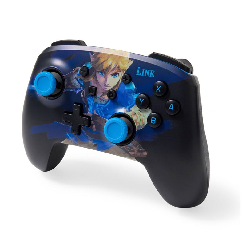 PowerA LumectPowerA Lumectra Enhanced Wireless Controller For Nintendo Switch (Zelda Wake Up link)
