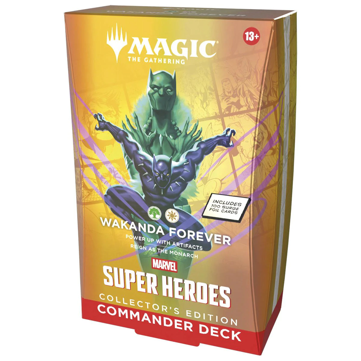 Magic The Gathering Marvel Super Heroes Commander Deck Collector's Edition