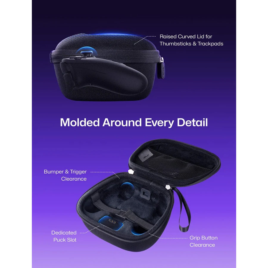 JSAUX Travel Carrying Case for Steam Controller (Black) (BG0146)