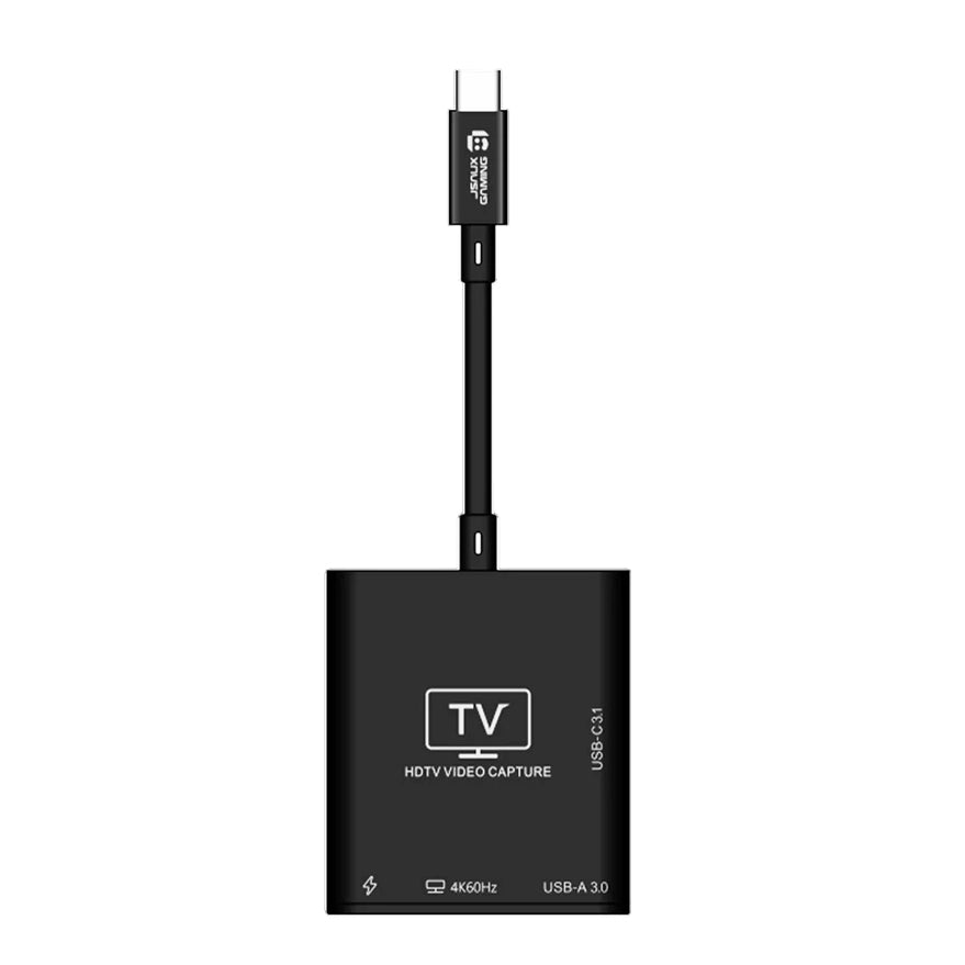 JSAUX USB 3.0 HDMI Capture Card 0.2m (Black) (CV0089)