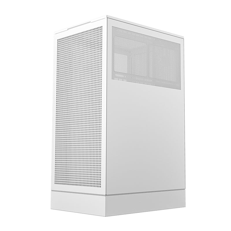 Deepcool CH270 Digital High Airflow Vertical M-ATX Compact Case with Data Screen (Black, White)
