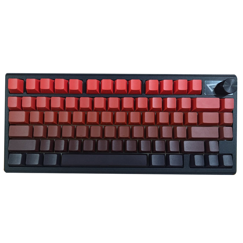 E-Yooso Z-79 Pro RGB 79-Keys Tri-Mode Mechanical Keyboard Gradient Red
