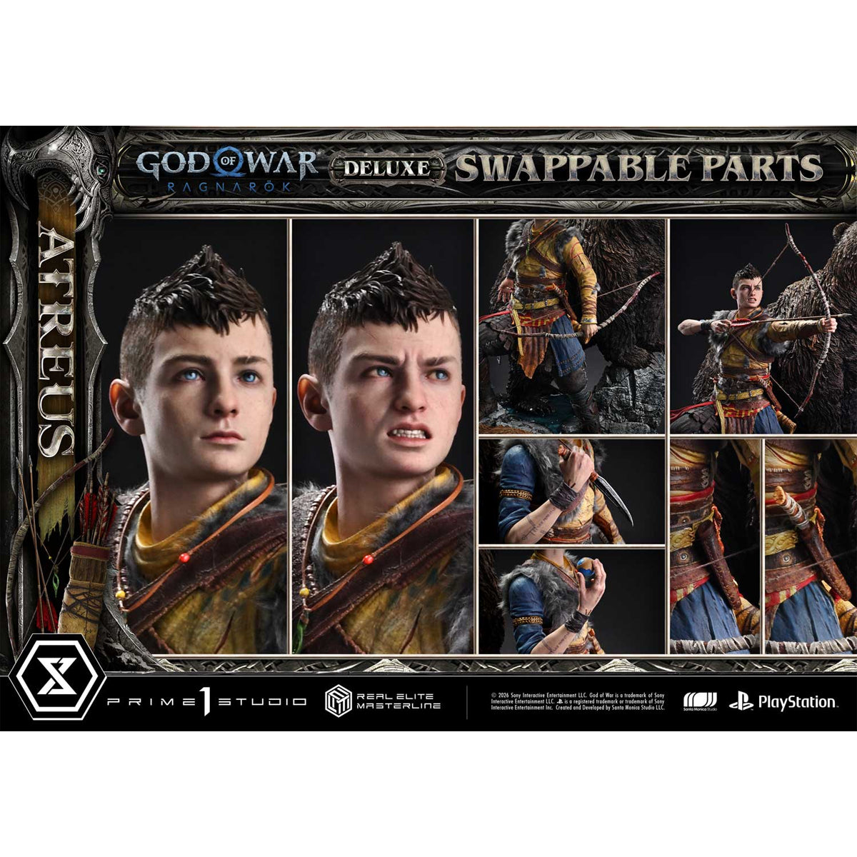 Real Elite Masterline God of War: Ragnarok Atreus Deluxe version (REMGOW-03D)