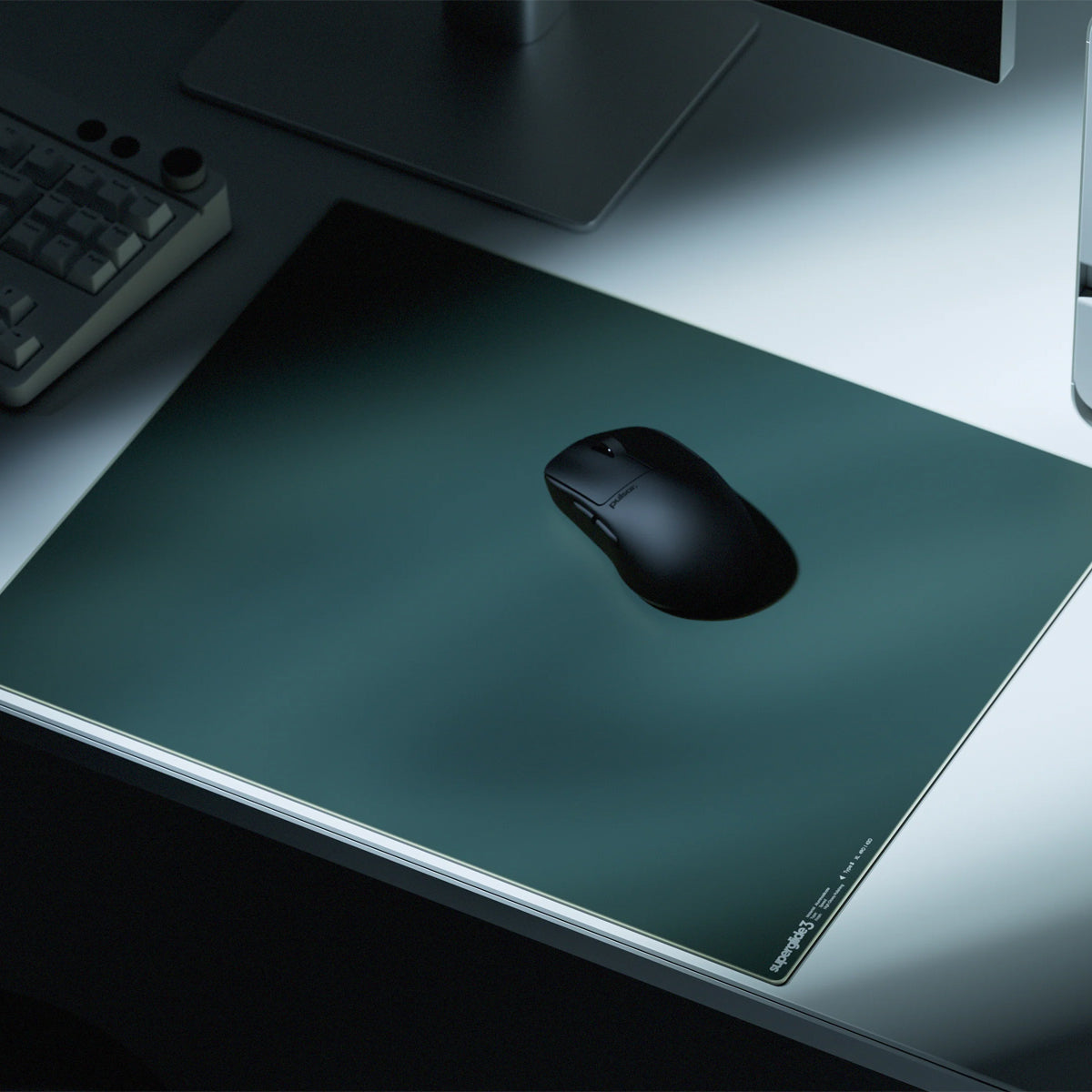 Pulsar Superglide 3 Premium Glass Mousepad (Green) | DataBlitz