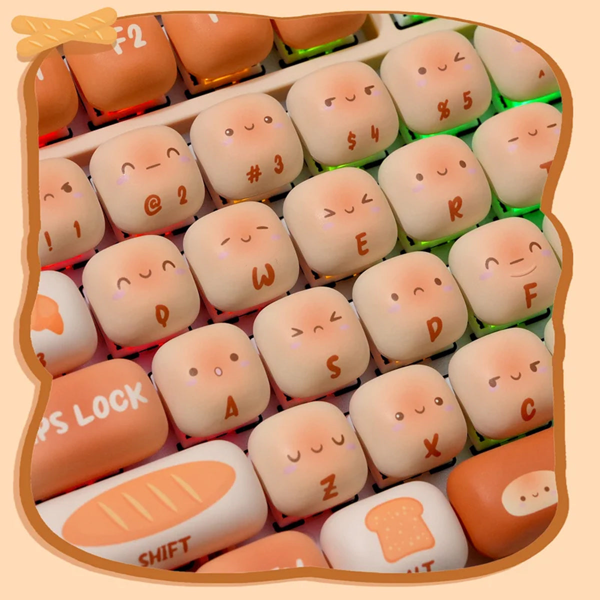 Akko 5087 V5 Bun Wonderland Multi-Mode RGB Hot-Swappable Mechanical Keyboard